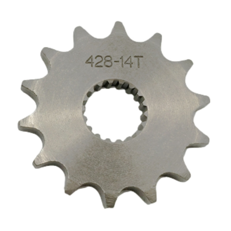 Curved beam motorcycle parts small sprocket 428-17T small gear sprocket plate adjustment small gear sleeve chain rear sprocket Item Picture