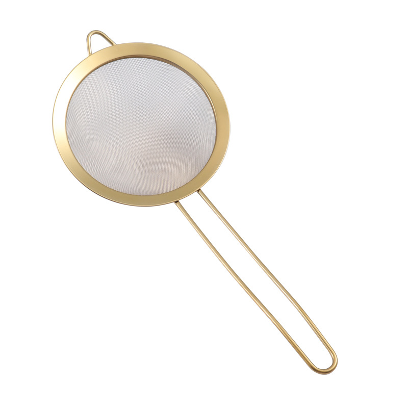 304 stainless steel mesh, soy milk and juice filter mesh with hooks, noodle scooping wire, oil strainer, hot pot strainer mesh sieve Item Picture