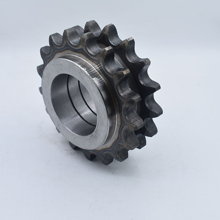 We are selling non-standard double-drive 45 steel sprockets, double-pitch standard sprockets, conveyor transmission gears and double sprockets in stock Application Scenario