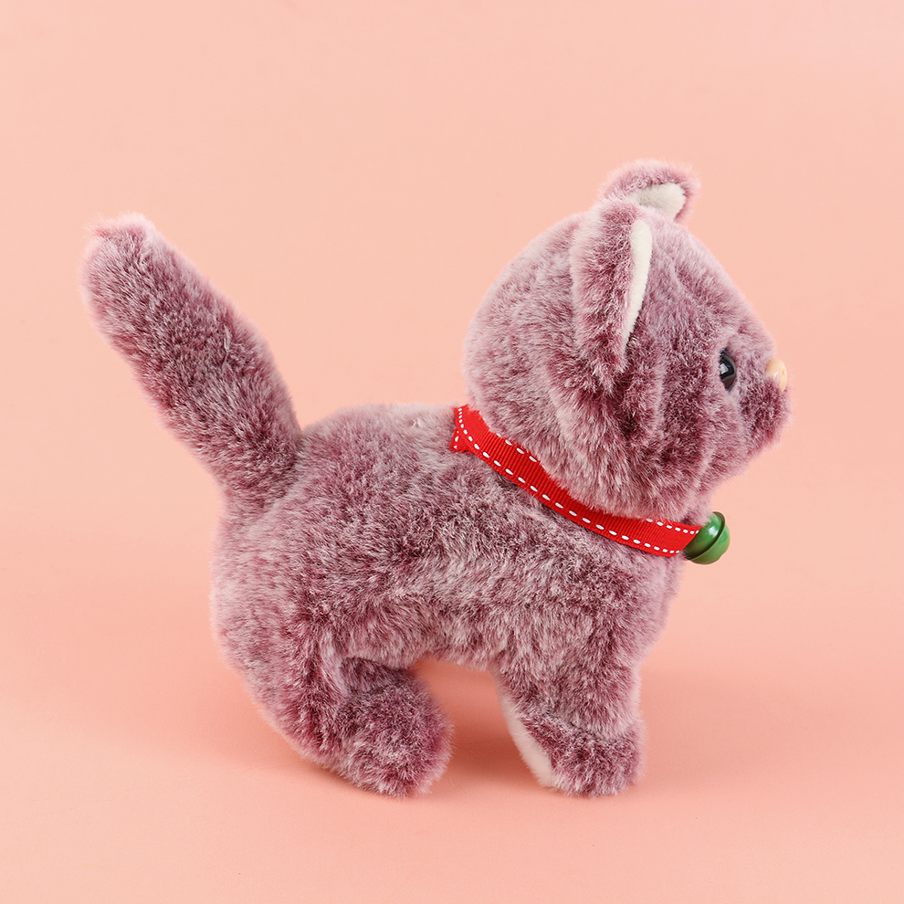 Charming and alluring! This cute and dynamic electric plush kitten is both cute and dynamic, charming and extremely attractive details Picture