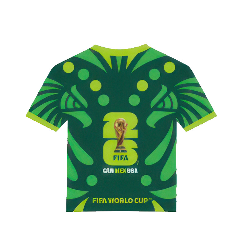 Chuangdong Flag 2026 USA, Canada and Mexico World Cup Quick-drying Fan T-shirt, Mesh fabric round-neck football jersey, Cheering sportswear customization Item Picture