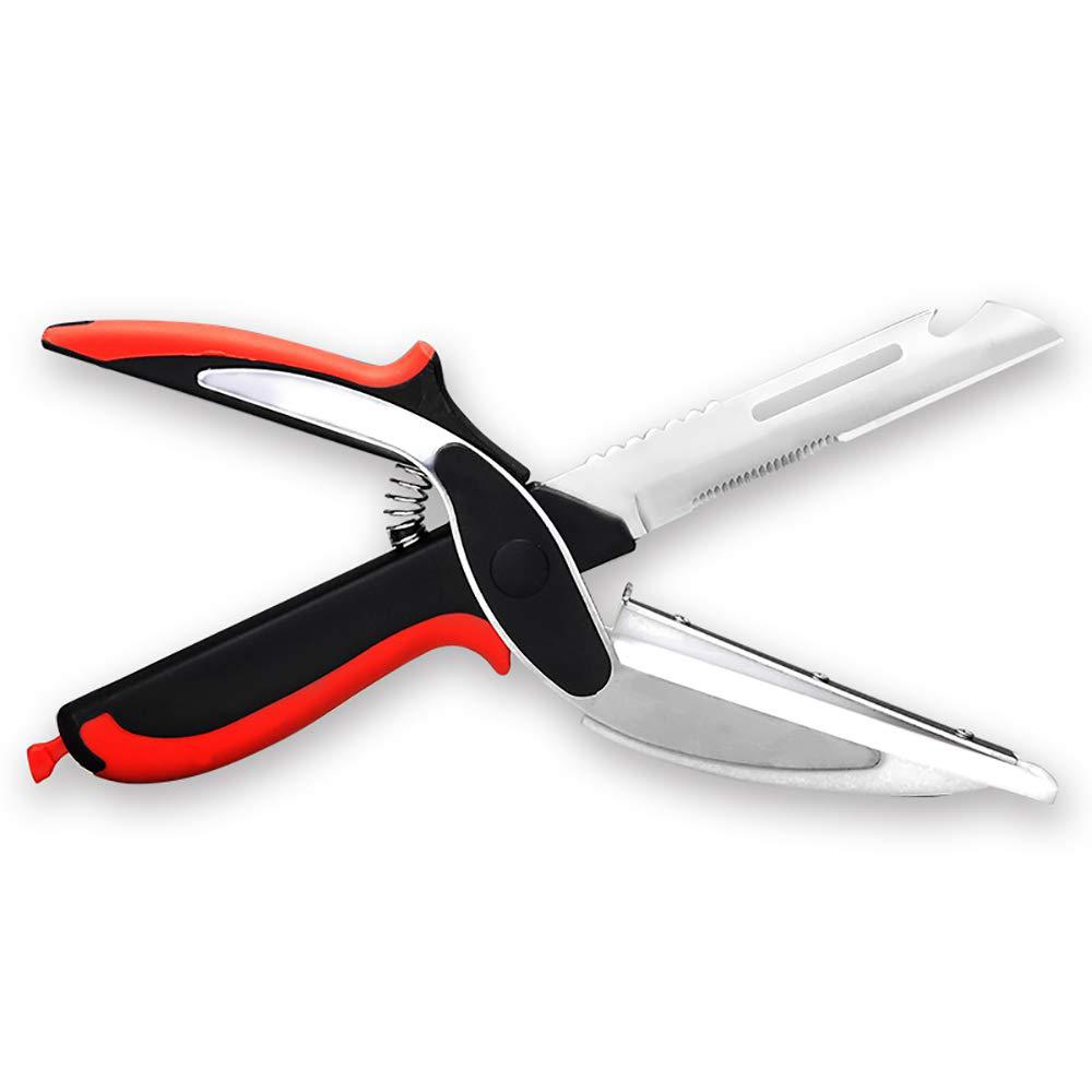Multi-functional food and vegetable two-in-one scissors, detachable household outdoor stainless steel scissors in stock Item Picture