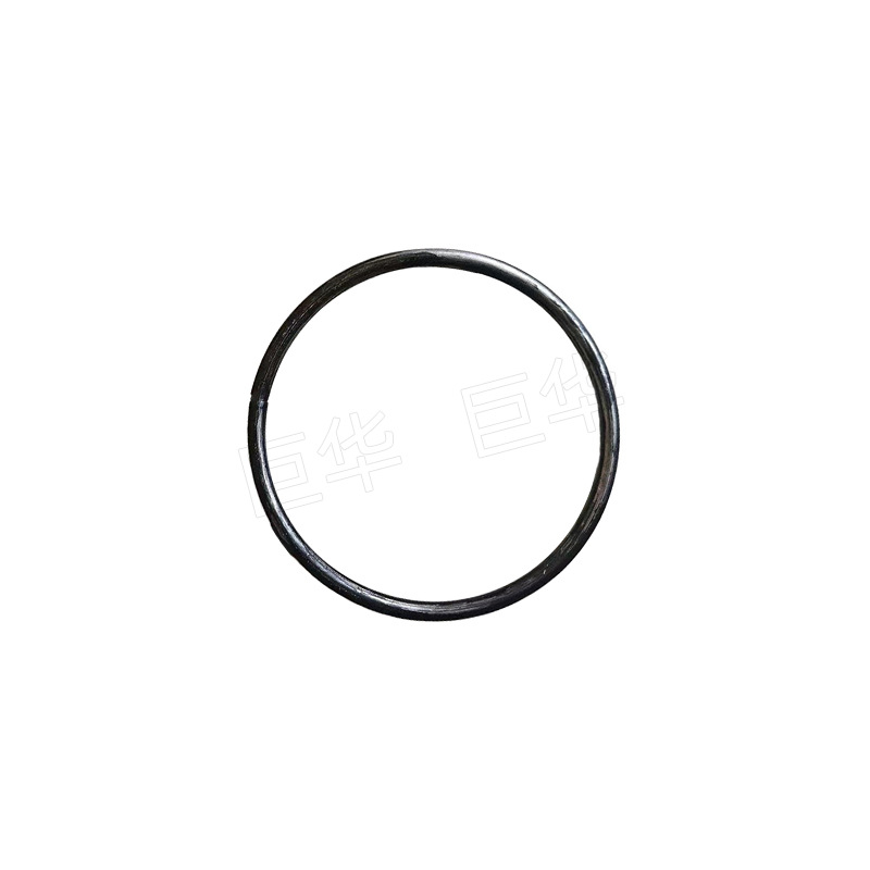 Metal ring, hardware steel bar solid lifting ring, open ring, spring steel, O-ring, seamless welded steel bar iron ring Item Picture