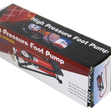 Portable car air pump, high-pressure car air pump, foot-operated air pump, basketball, motorcycle air pump Specification drawing