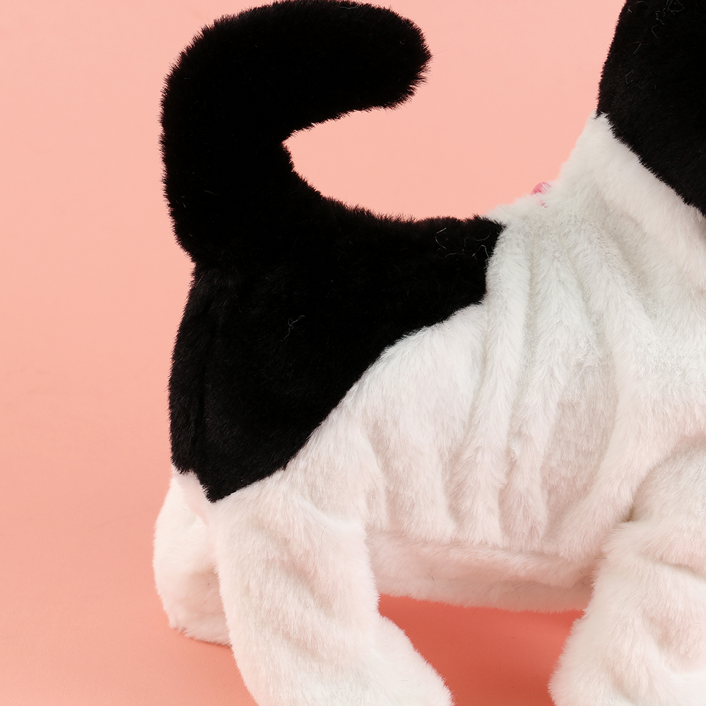 Resolute and brave! Brave and resolute electric plush puppy, accompanying you on your brave and resolute journey. It can record encouraging words and songs of perseverance, which are brave and cute Item Picture