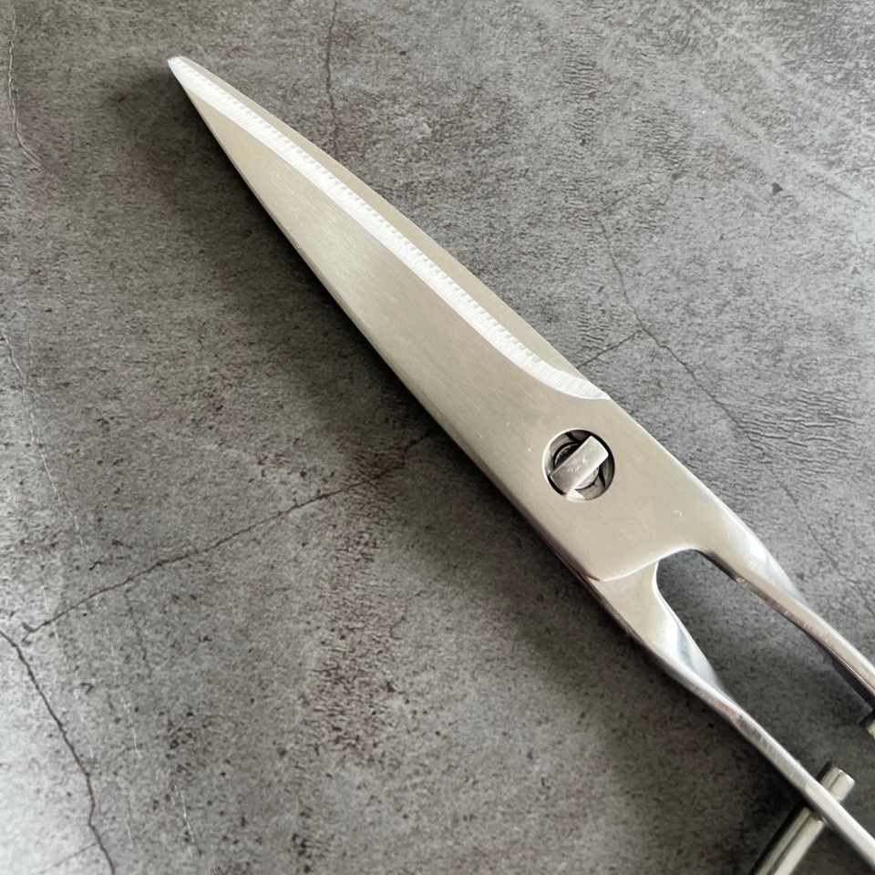 Factory direct supply of all-steel wire handle scissors, kitchen scissors, detachable Korean-style scissors, food scissors, multi-functional barbecue scissors details Picture