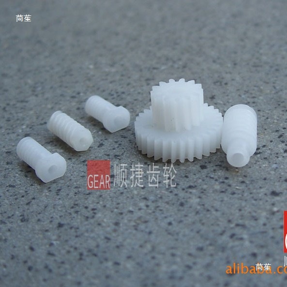 Hollow cup motor worm gear pig intestine tooth non- Specification drawing