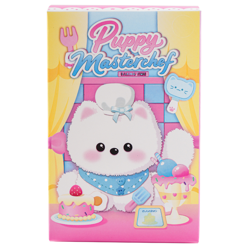 Woof Woof Little Chef DIY Handmade Twisty Stick Blind Box, Cute puppy, adorable pet, girl gift, desktop decoration Application Scenario