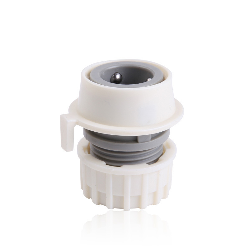 Factory direct sales of 4-point multi-purpose faucet quick water pipe connection lock tube type washing machine adapter Item Picture