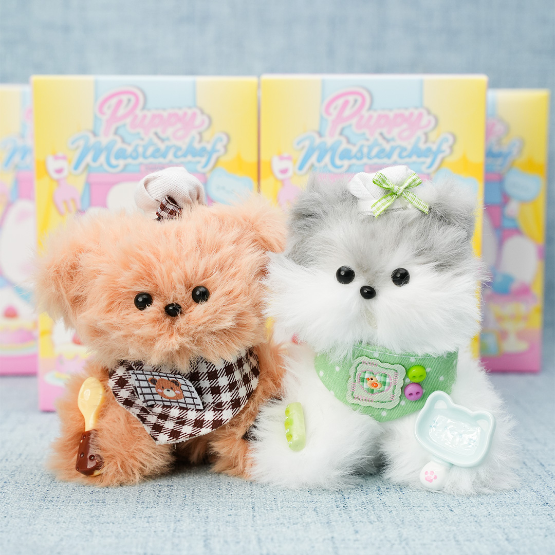 Woof Woof Little Chef DIY Handmade Twisty Stick Blind Box, Cute puppy, adorable pet, girl gift, desktop decoration details Picture