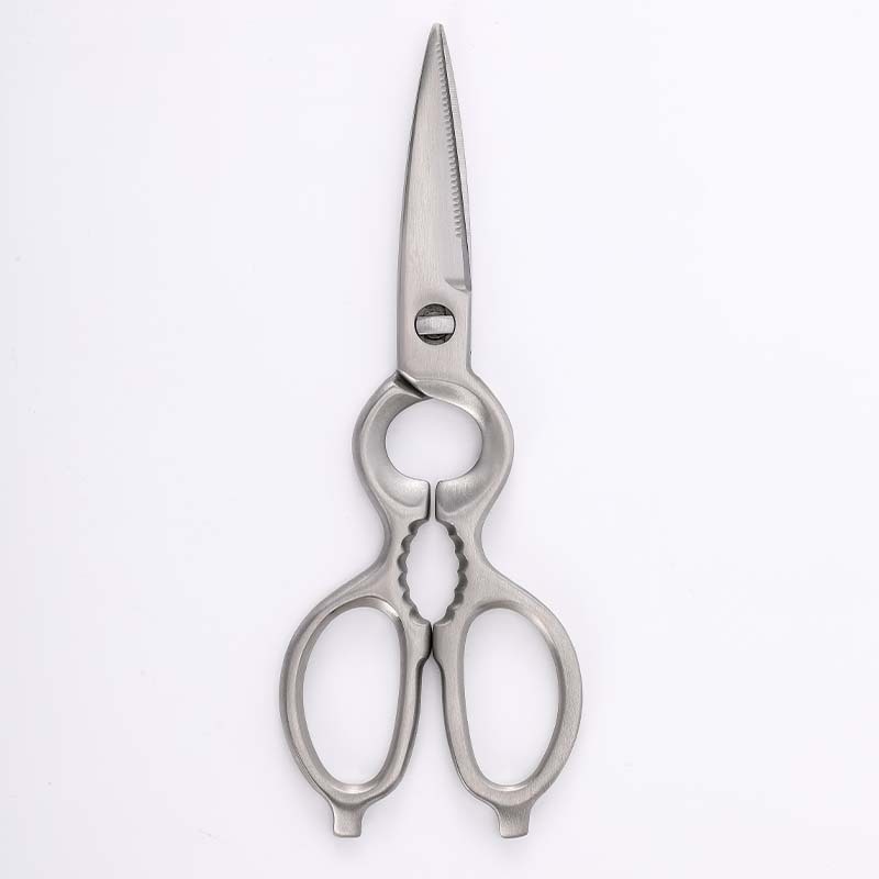 Kitchen 1020 all-stainless steel multi-functional detachable gourd-shaped scissors, factory direct sales of stainless steel multi-functional scissors Item Picture