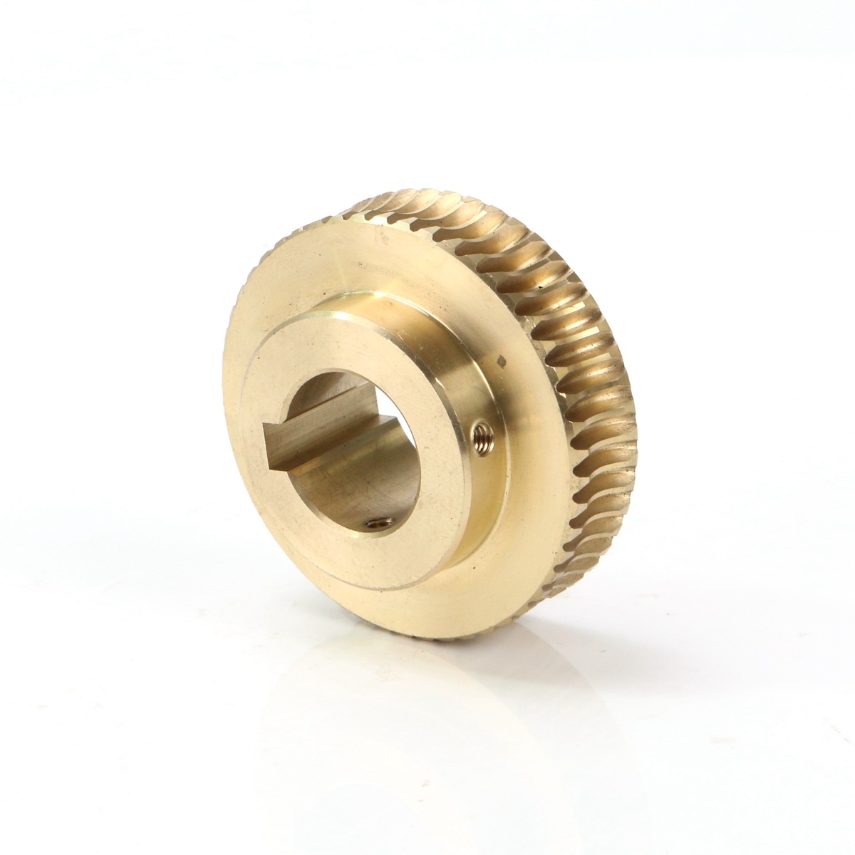 Aluminum bronze worm gear, non-standard worm gear processing, wear-resistant worm gear, high-load worm gear for mechanical equipment Specification drawing