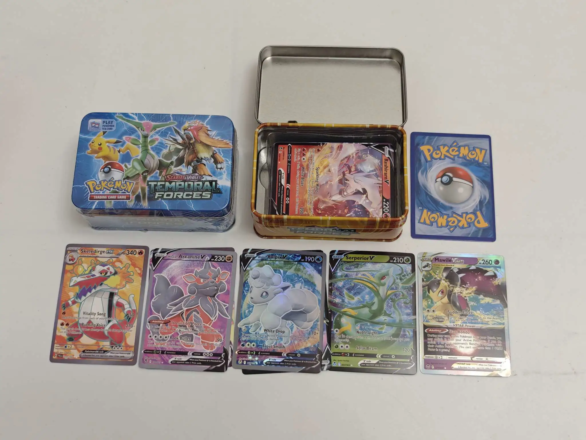 Pokemon PK Tin box cards detail image 10