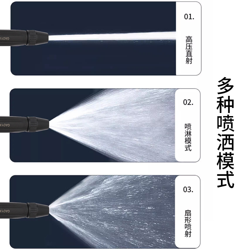 Black Diamond plastic water gun is a powerful household washing tool. It is a high-pressure car wash water gun that directly sprays tap water pipes Specification drawing