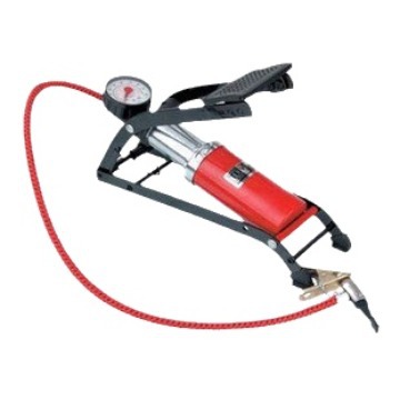 Portable car air pump, high-pressure car air pump, foot-operated air pump, basketball, motorcycle air pump Item Picture