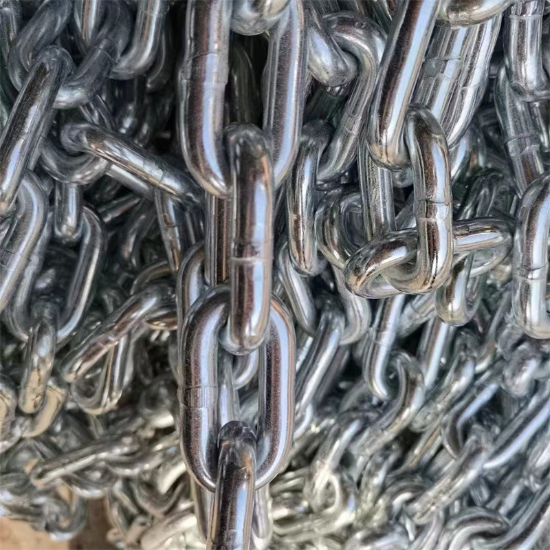 6*18 stainless steel chain for industrial lifting, multi-specification stainless steel chain for mining, 7*21 stainless steel chain details Picture