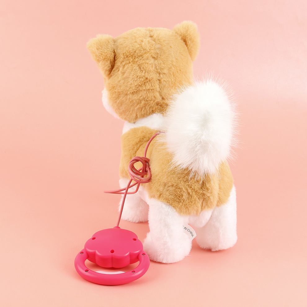 Get along sincerely! Friendly and sincere electric plush puppy, accompanying friendly and sincere companionship, recording and sharing sincere words, sincere singing, friendly and cute Specification image