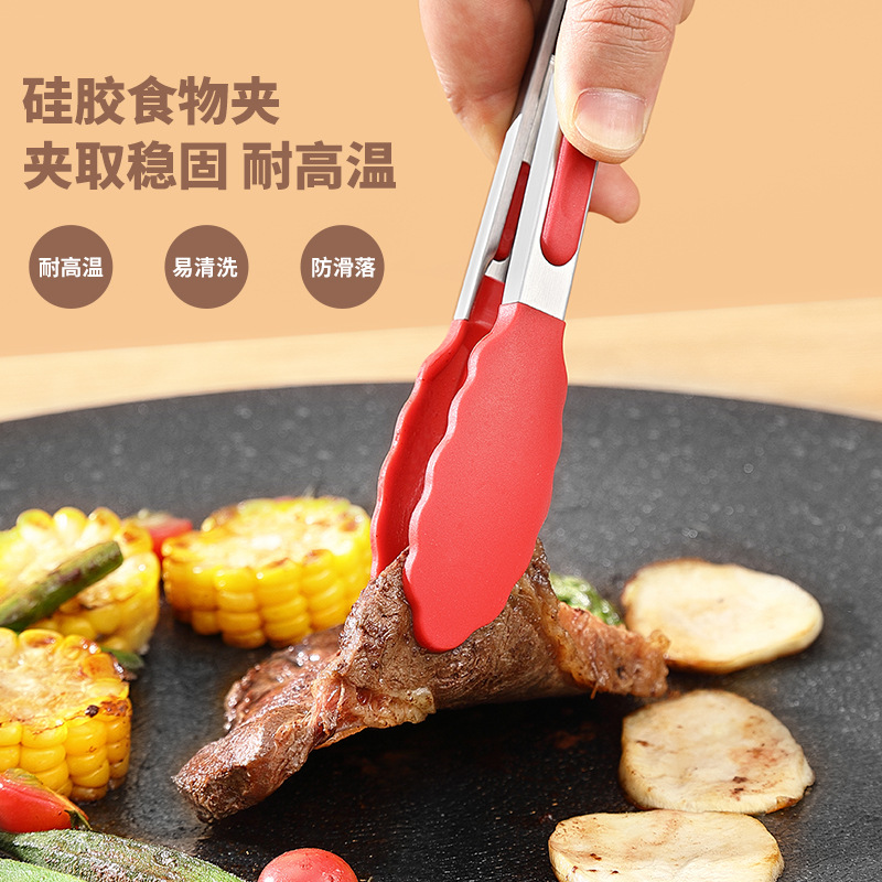 Korean barbecue scissors, detachable barbecue scissors, barbecue tongs set, kitchen scissors, stainless steel, easy to disassemble and clean, wholesale Specification drawing