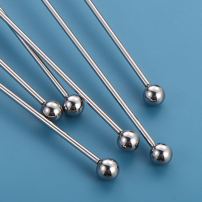 304 stainless steel stirring stick, Halloween creative cartoon milk tea and coffee stirring stick, long-handled cocktail mixing stick Application Scenario