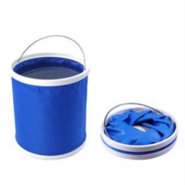 Portable folding water buckets, camping car water buckets, fishing water buckets, car washing water buckets, available in 9L and 11L details Picture