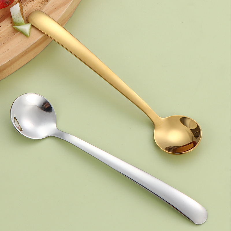 304 stainless steel seasoning spoon, honey coffee spoon, medicinal powder spoon, household monosodium glutamate and salt spoon, dessert spoon, mini spoon Application Scenario