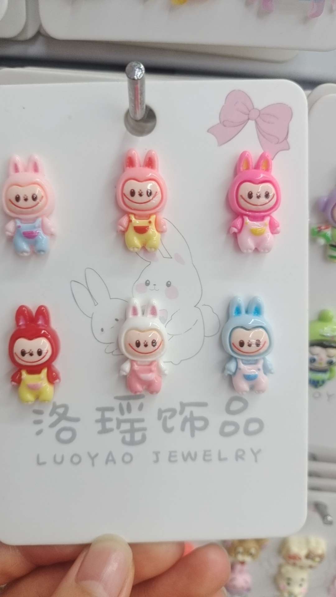 卡通小公仔树脂配件diy奶油胶手机壳发饰材料鞋花文具贴片 