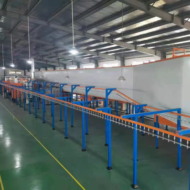 QXG150 type suspended conveyor chain for assembly line, painted suspended chain, painted equipment chain Application Scenario