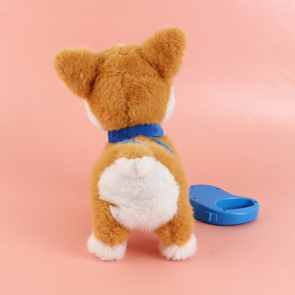 Electric plush puppy, taking pleasure in companionship, can record and imitate, has a sweet singing voice and playful playful actions when being cute Specification image
