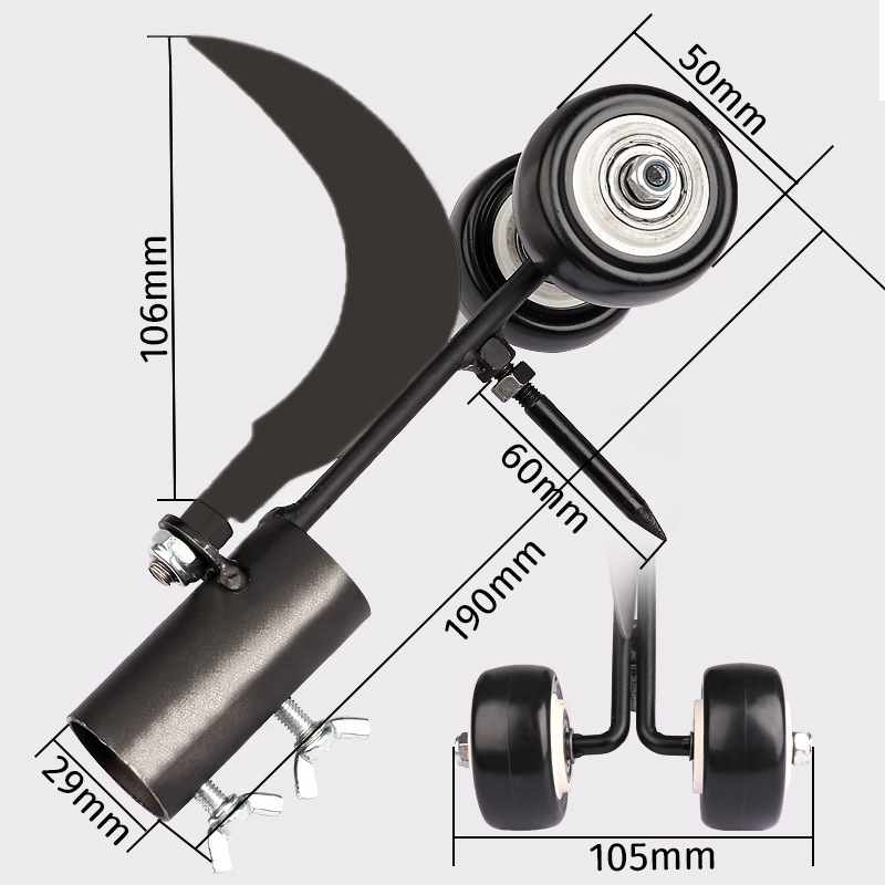Garden crevice weeding hook, soil loosening mower, quick gardening weeding tool, roller, crevice weeding wonder Application Scenario