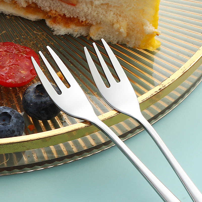 Cross-border stainless steel cake knife spatula, long-handled bread knife, cheese pizza spatula, dessert spoons and forks, Western tableware baking set Specification drawing