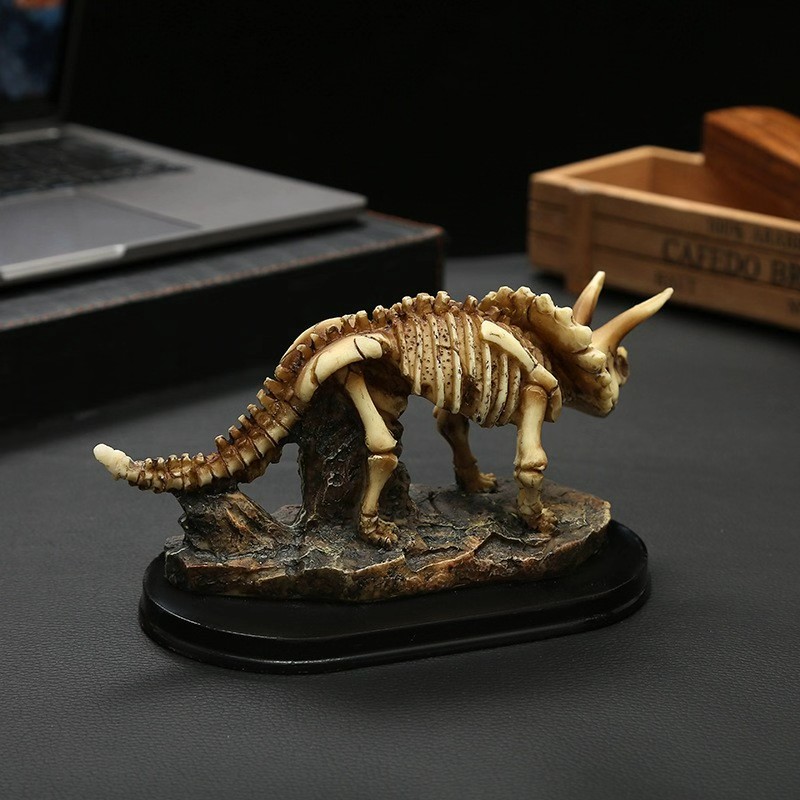 创意骷髅骨头装饰品恐龙骨架模型摆件实验室酒吧咖啡厅道具小摆设diy人物文创详情图2