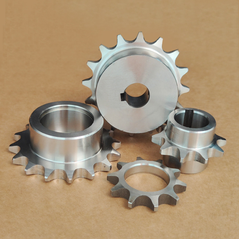 304 stainless steel sprockets, double-pitch sprockets, 2-minute, 3-minute, 4-minute, 5-minute stainless steel gears. Quick delivery upon receiving drawings or samples Specification drawing