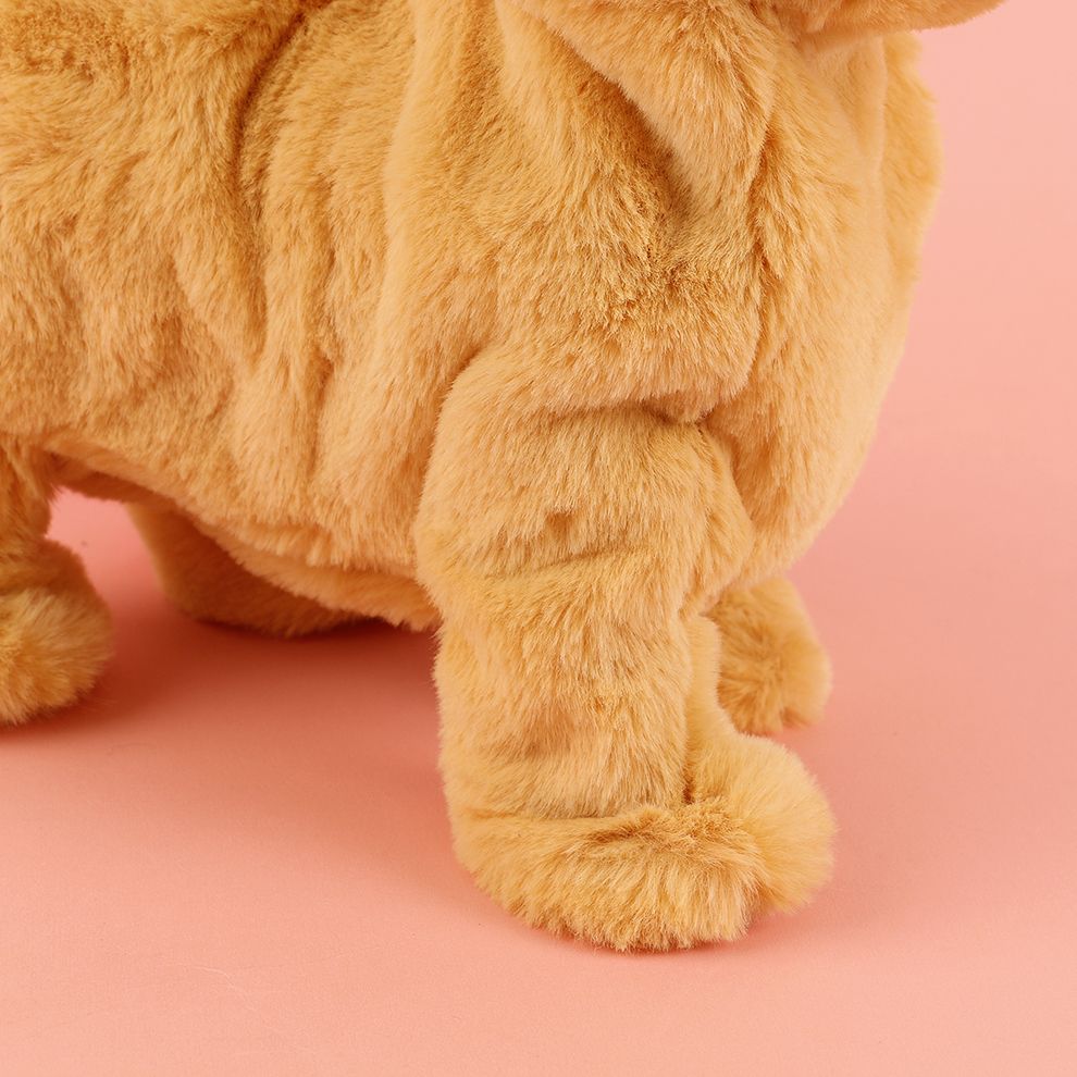 Infinite cuteness! Cute and adorable electric plush puppy, accompanied by love, with recorded and stored sweet words, and lively singing that melts hearts Item Picture