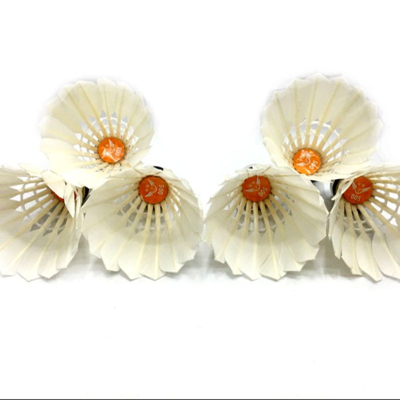 Factory direct sales of high-quality Taiwan Fiber training balls, 6-piece set for badminton training, high-quality 001 Specification image