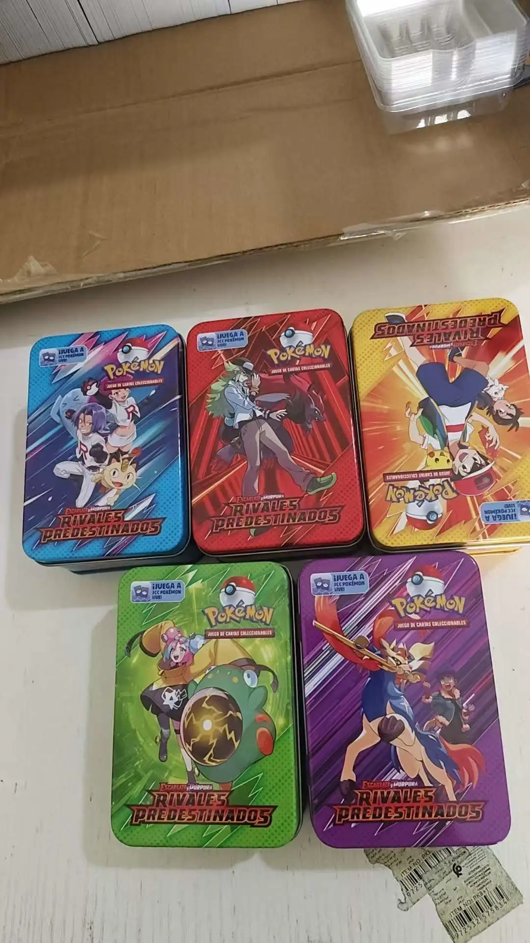 Pokemon PK Tin box cards detail image 3
