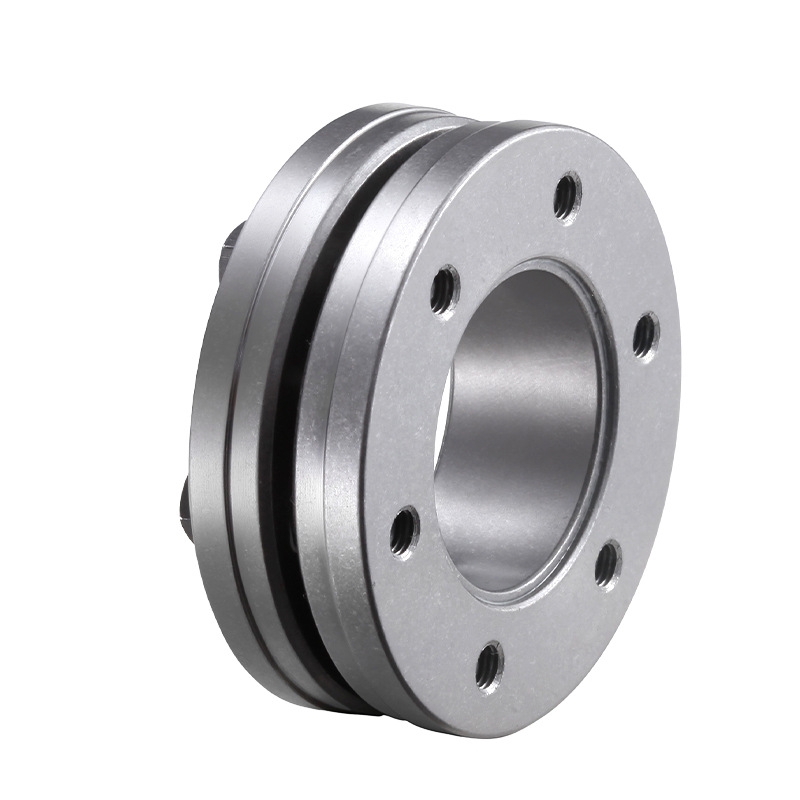 Easy-to-disassemble keyless shaft expansion sleeve for small electric mechanical equipment transmission parts, 45# steel expansion coupling expansion sleeve Item Picture