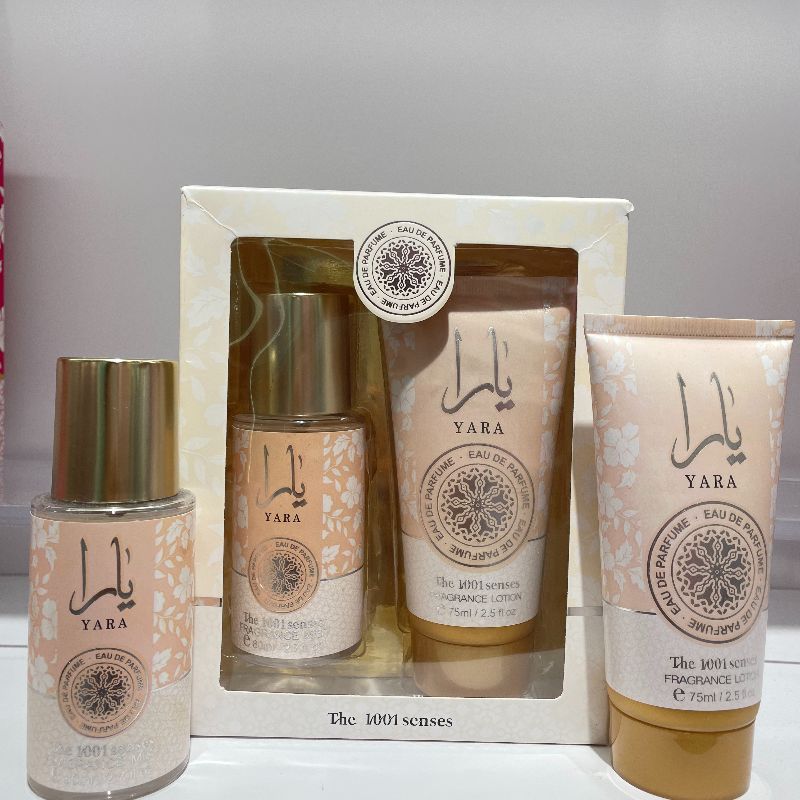 يارا: علبة من ماء الوجه + حليب الصدر 80ML Fragrance Mist+75ML Fragrance Lotion Set Specification image