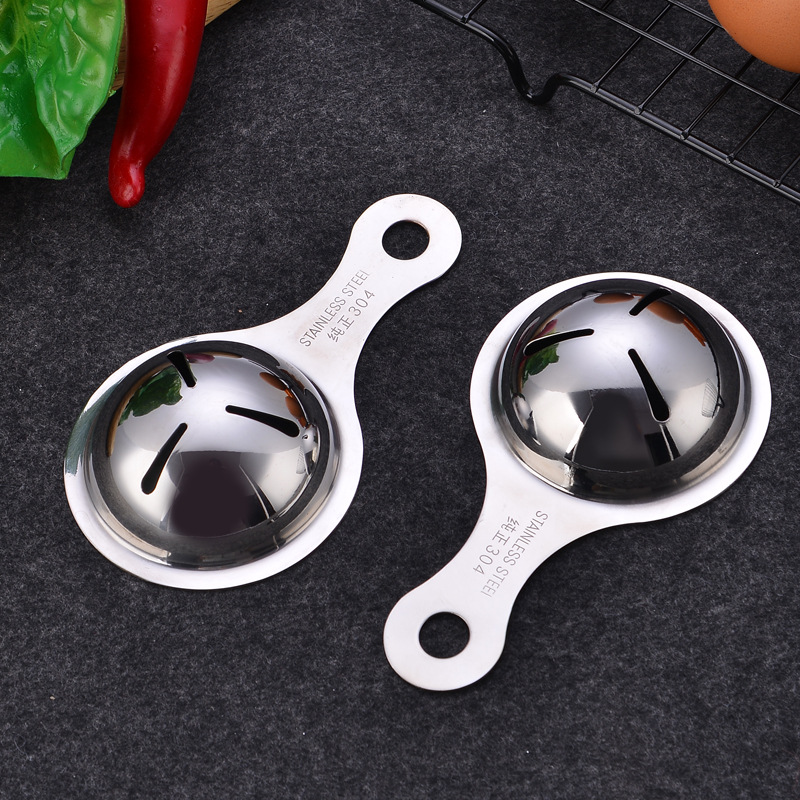 304 stainless steel egg white separator, egg yolk separator, egg strainer, kitchen small tools, cake baking tools details Picture