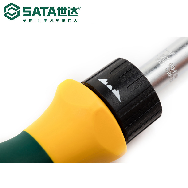Sata/ SATA Hardware Tools 6.3MM series ratchet Screwdriver Head and handle 61004 Specification drawing
