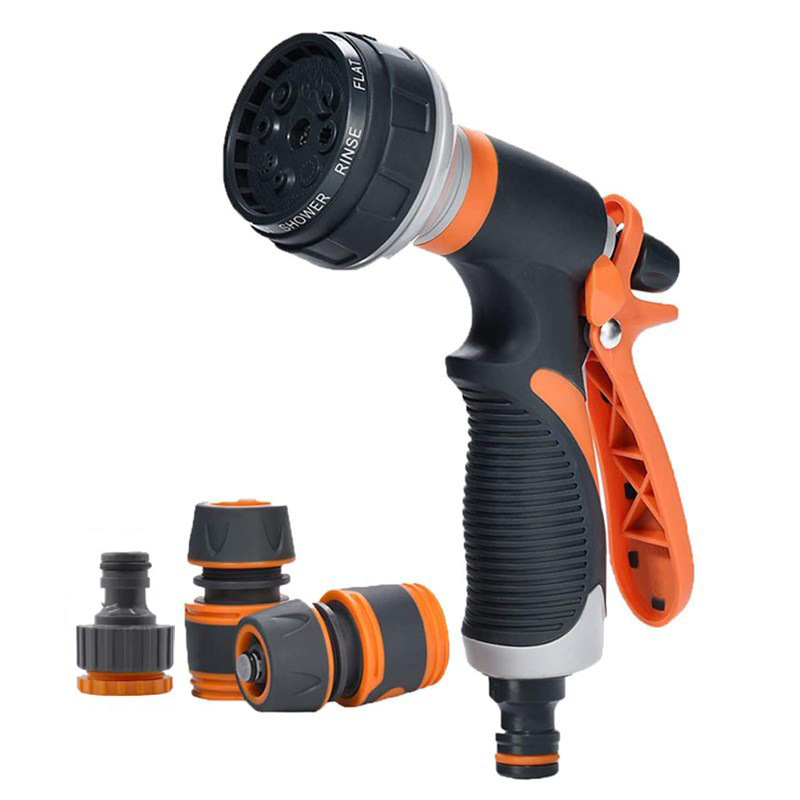 SNJUE8 functional car wash water gun set, garden tools, cross-border water gun, high-pressure garden irrigation water gun Item Picture