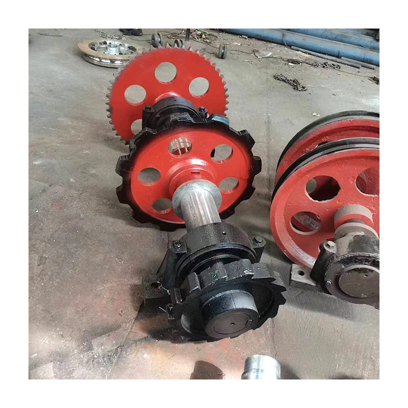 Shandong manufacturer's mine hoist sprocket assembly, industrial conveyor cast steel sprocket scraper conveyor parts assembly Item Picture