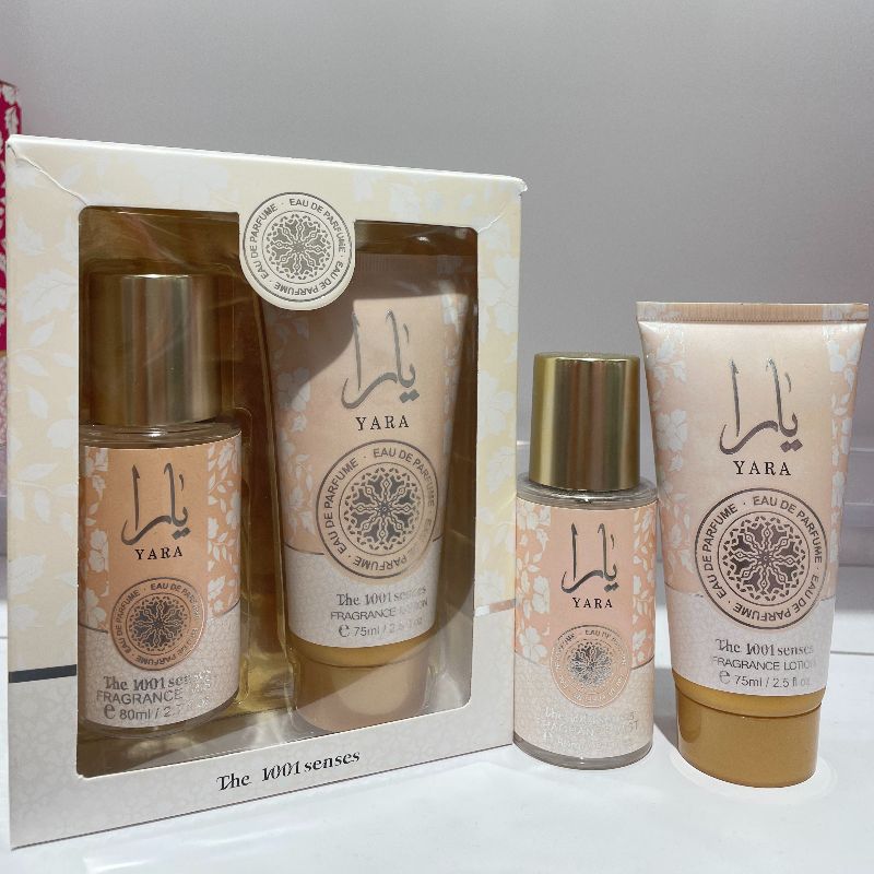 يارا: علبة من ماء الوجه + حليب الصدر 80ML Fragrance Mist+75ML Fragrance Lotion Set details Picture