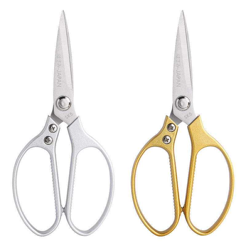 Stainless steel SK5 kitchen scissors, aluminum alloy scissors, powerful household bone scissors, multi-functional chicken bone scissors, large food scissors Item Picture