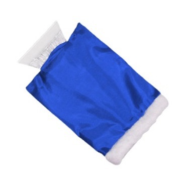 Car warm snow wiper, snow removal shovel with gloves, plush snow scraper, snow and frost removal tools, automotive supplies Item Picture