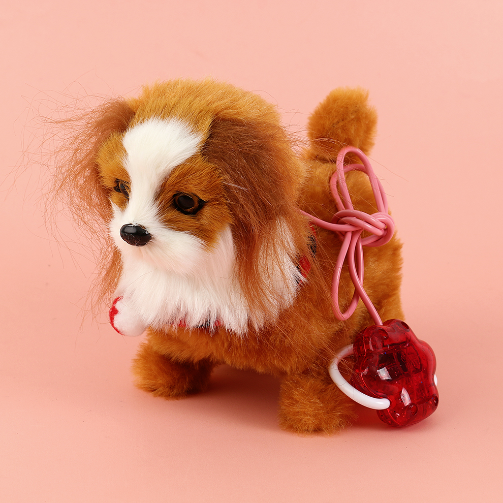 Wonderful and interesting! A wonderful electric plush puppy that can bark and move. It barks and moves in a wonderful way. It's so interesting and super fun
