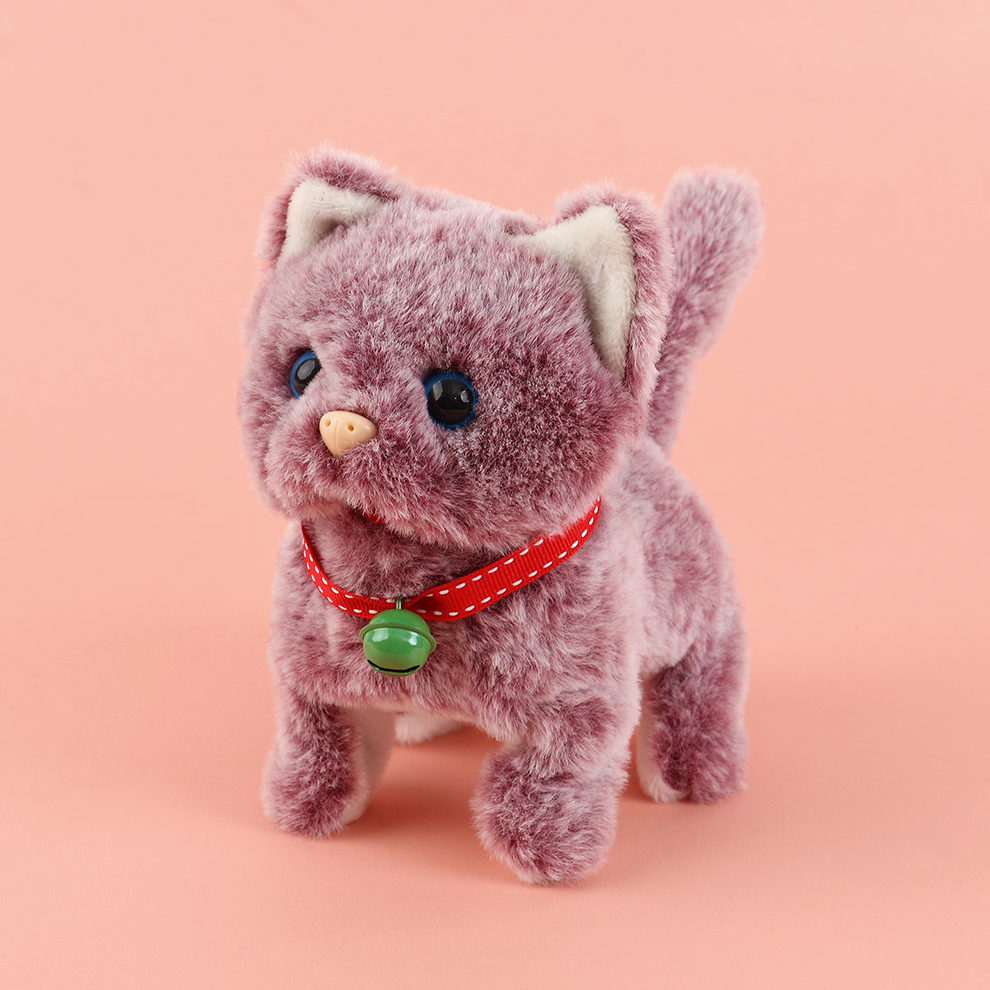 Charming and alluring! This cute and dynamic electric plush kitten is both cute and dynamic, charming and extremely attractive