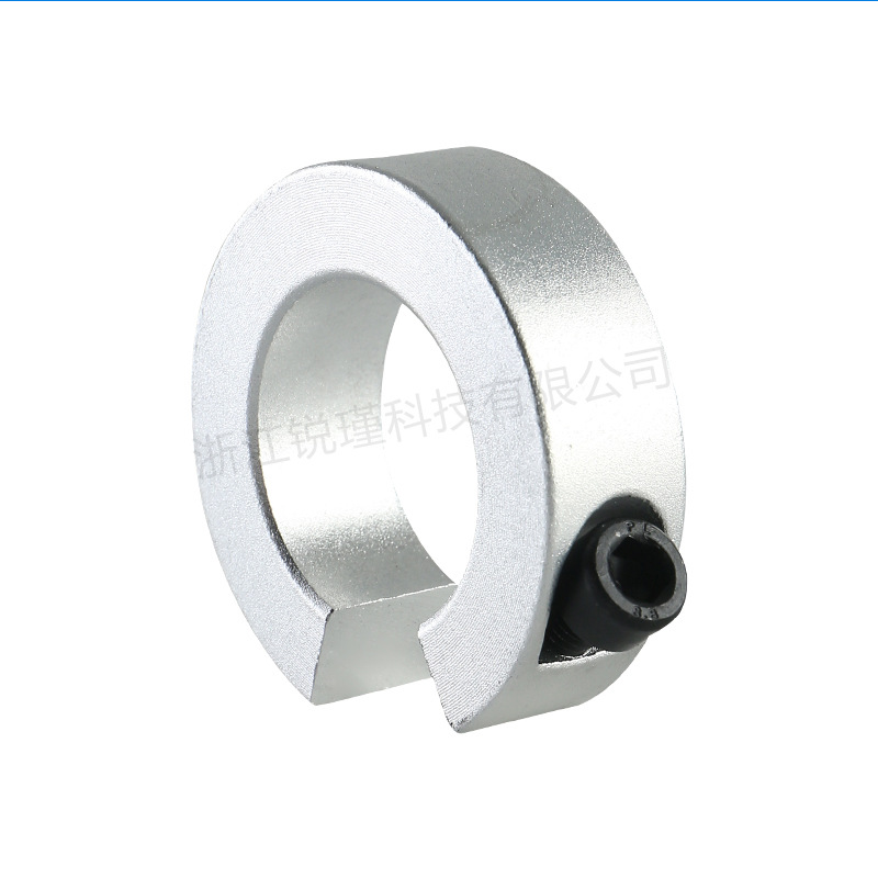 SBR guide rail slider bearing aluminum alloy retaining ring opening limit locking positioning thrust ring light shaft fixed ring SCS Item Picture