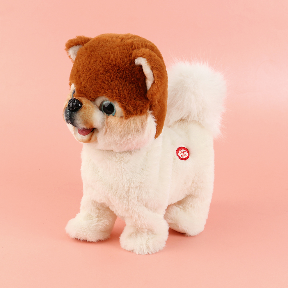 Limited-time offer! Super cool electric plush puppy, lively company, recording to share funny stories, cheerful singing + cute and playful