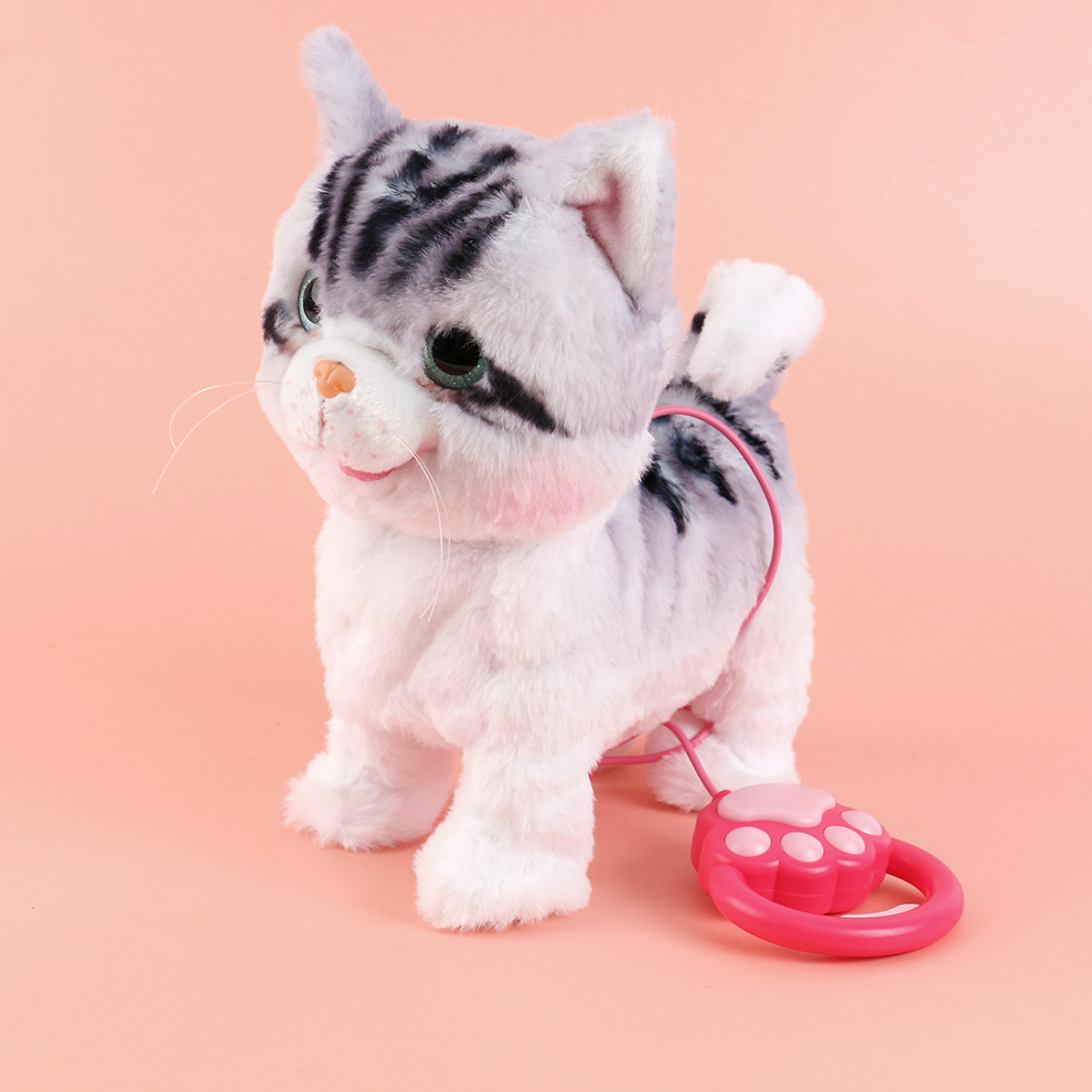 Endless joy! A lively and cheerful electric plush puppy, keeping you company for joy without end. The cheerful laughter is recorded and the lively singing is super cute