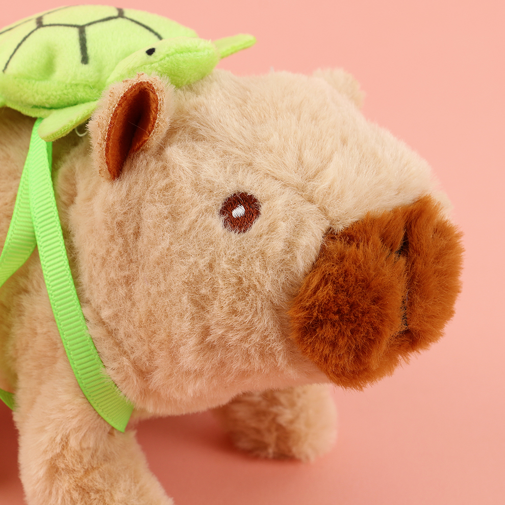 Friendly and kind! The cute and friendly electric plush Kapipala can be called and moved in a friendly way. It moves when you get close. It's so warm and friendly Item Picture